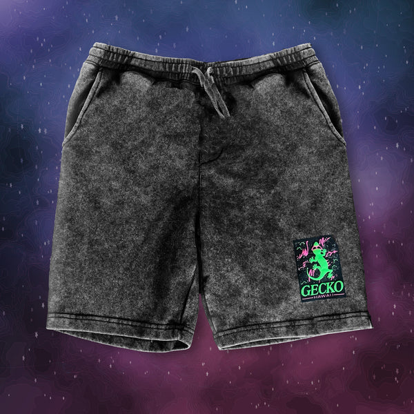 Space Gecko Stone Acid Premium Shorts