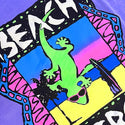 1989 Gecko Beach Patrol - Purple to Pink Hyper Tee