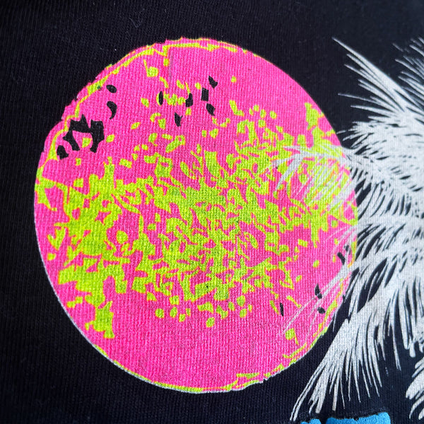 '86 Souvenir Palm - Black Tee