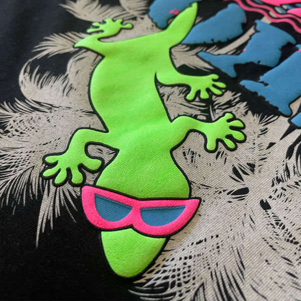 '86 Souvenir Palm - Black Tee