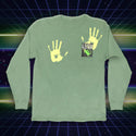 Limited Edition: 1988 Gecko Marble HYPERFLASH Long Sleeve: Green-To-Yellow