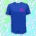 Gecko City Surf Shop 1989 - 80's Royal Blue