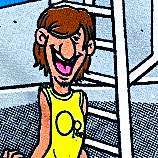 Pop-Up Pool Party: Green-to-Yellow Hyper Tee