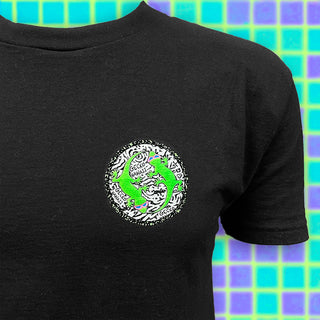 Pop-Up Pool Party Black Beefy Tee