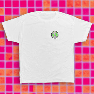 Pop-Up Pool Party Classic White Beefy Tee