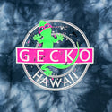 Gecko Vinyl 1980 Navy Blue Tie Dye Hoodie