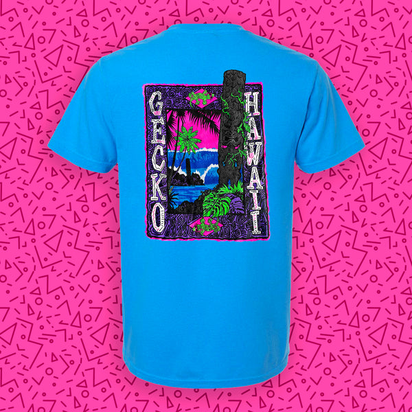 Gecko Tiki Time - Blue Taffy