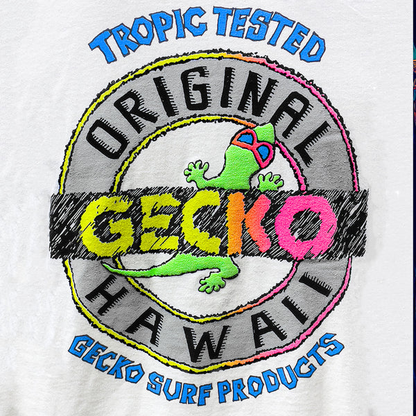 Tropic Tested 1980's White Long Sleeve