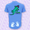 Gecko High Lighter - 1980's Blue Hyperflash T-Shirt