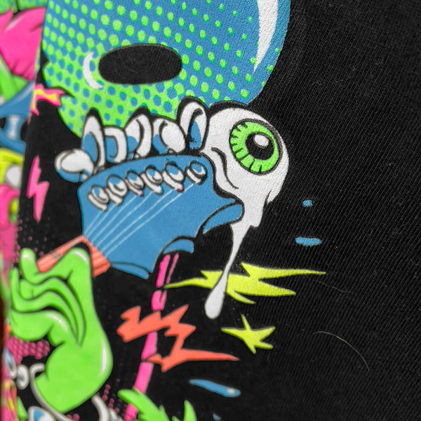 Gecko X Simko - All Rages - Black Tee