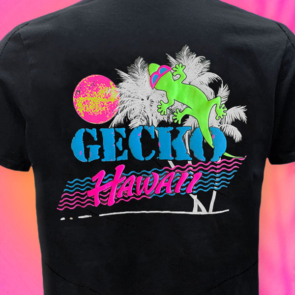 '86 Souvenir Palm - Black Tee
