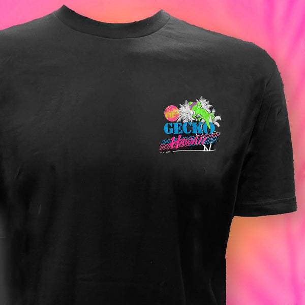 '86 Souvenir Palm - Black Tee