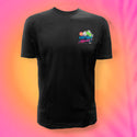 '86 Souvenir Palm - Black Tee