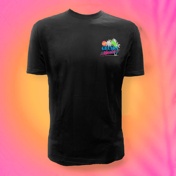 '86 Souvenir Palm - Black Tee