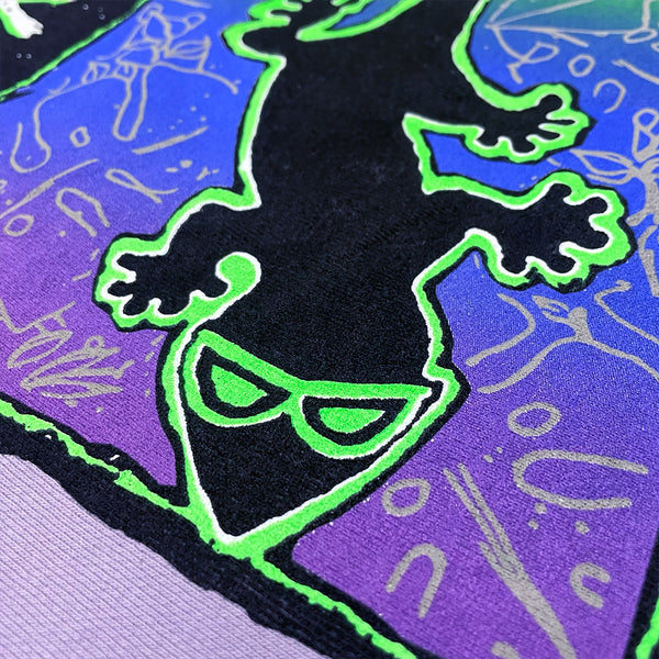 1988 Gecko Blends Iced Mauve Hoodie