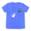 Gecko Marble HYPERFLASH Blue-To-White Tee