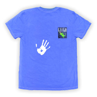 Gecko Marble HYPERFLASH Blue-To-White Tee