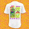 Gecko Postcard '89 - White Tee