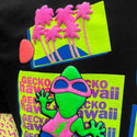 Bootleg Beach Postcard '89 - Black Tee