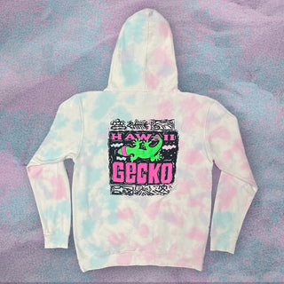 Gecko Bootleg Cotton Candy Hoodie