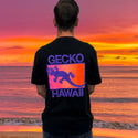 Neon Drift -  Tequila Sunset Black Tee