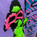1988 Gecko Mania - HyperFlash Purple-to-Pink Tee