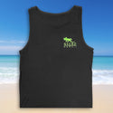 1987 Wild Gecko Islands Black Tank Top