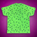 Neon Green Forever Gecko Puffed Lava Tee