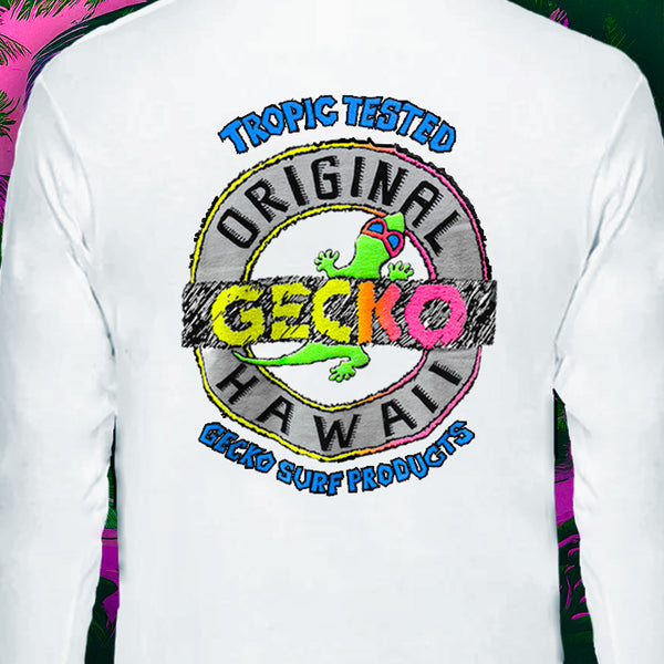 Tropic Tested 1980's White Long Sleeve