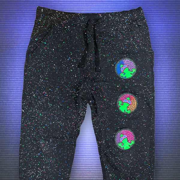 GITD SPLATTER Joggers Big Swirl