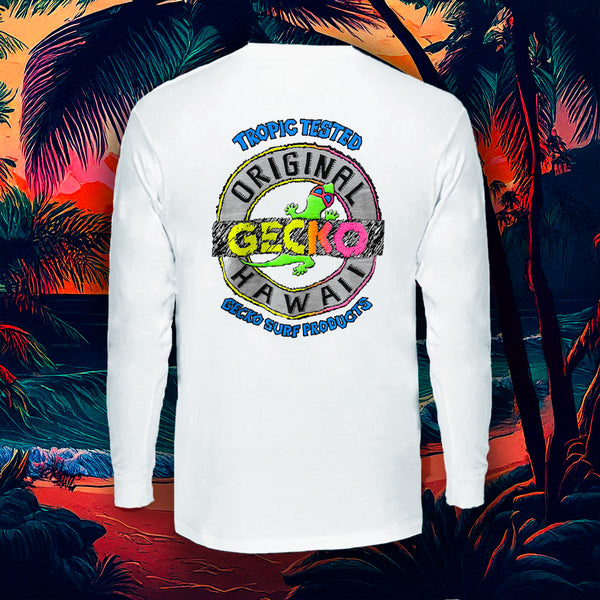 Tropic Tested 1980's White Long Sleeve
