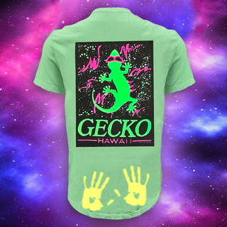 Space Gecko Hyper Flash Color Change Green to Yellow