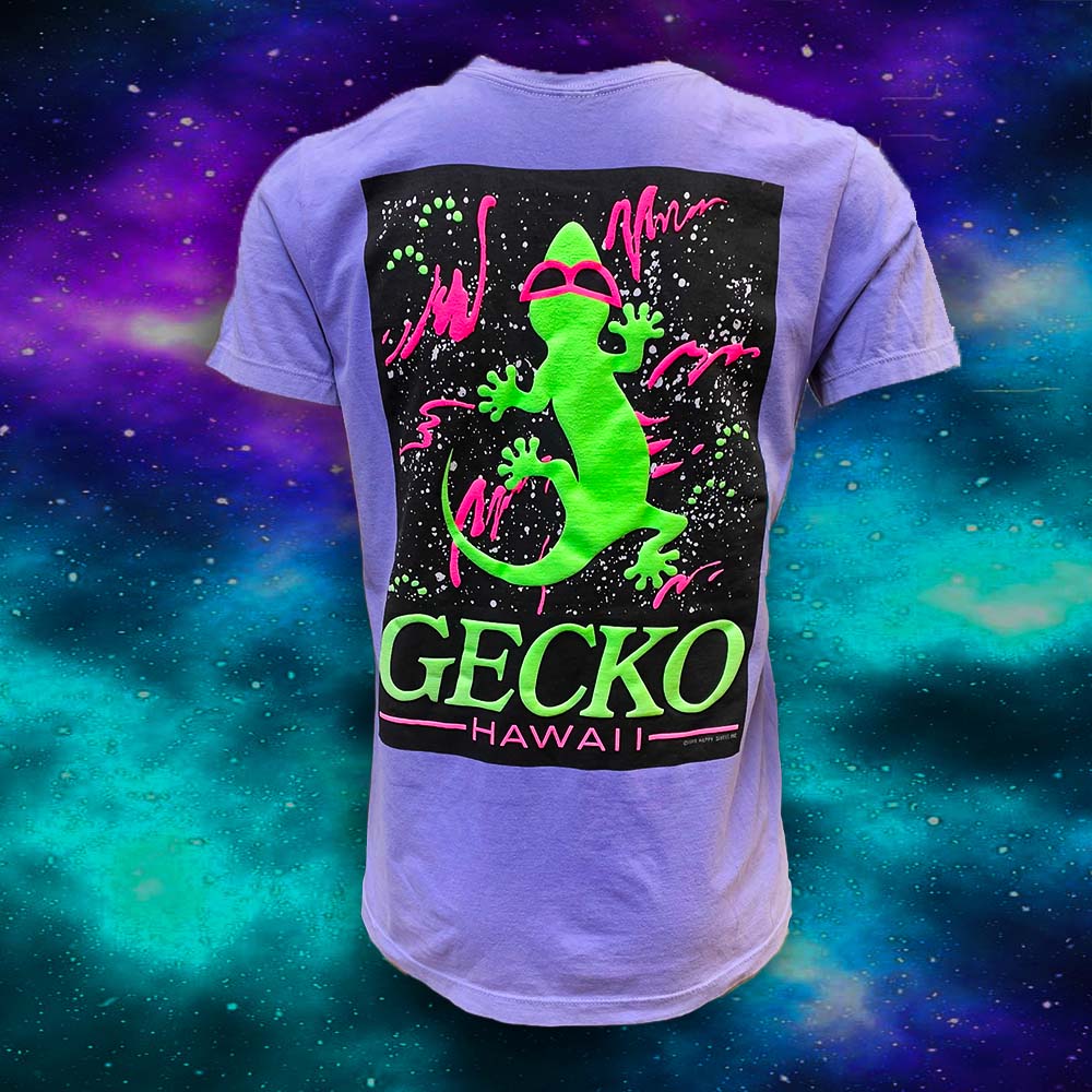 Space Gecko HyperFlash Purple-to-Pink Gecko Hawaii