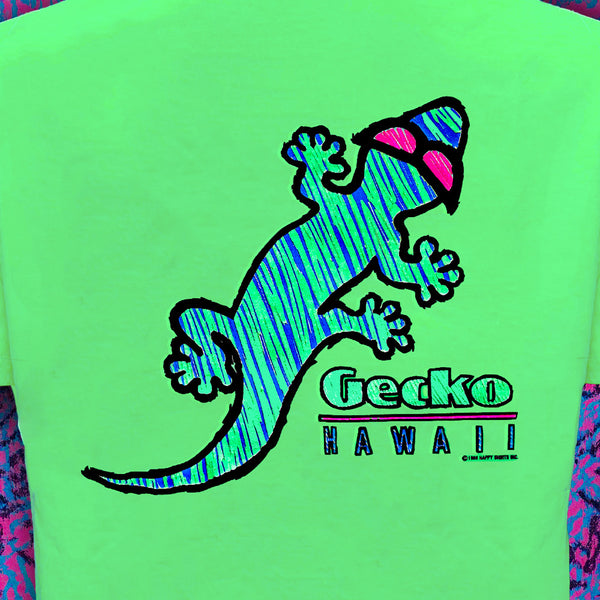 Gecko High Lighter - 1980's Neon Green Nirvana