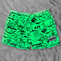 Iconic Gecko Wall Neon Green Volley Shorts