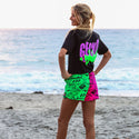 Gecko Wall - Neon Green Beach Runners (Unisex)