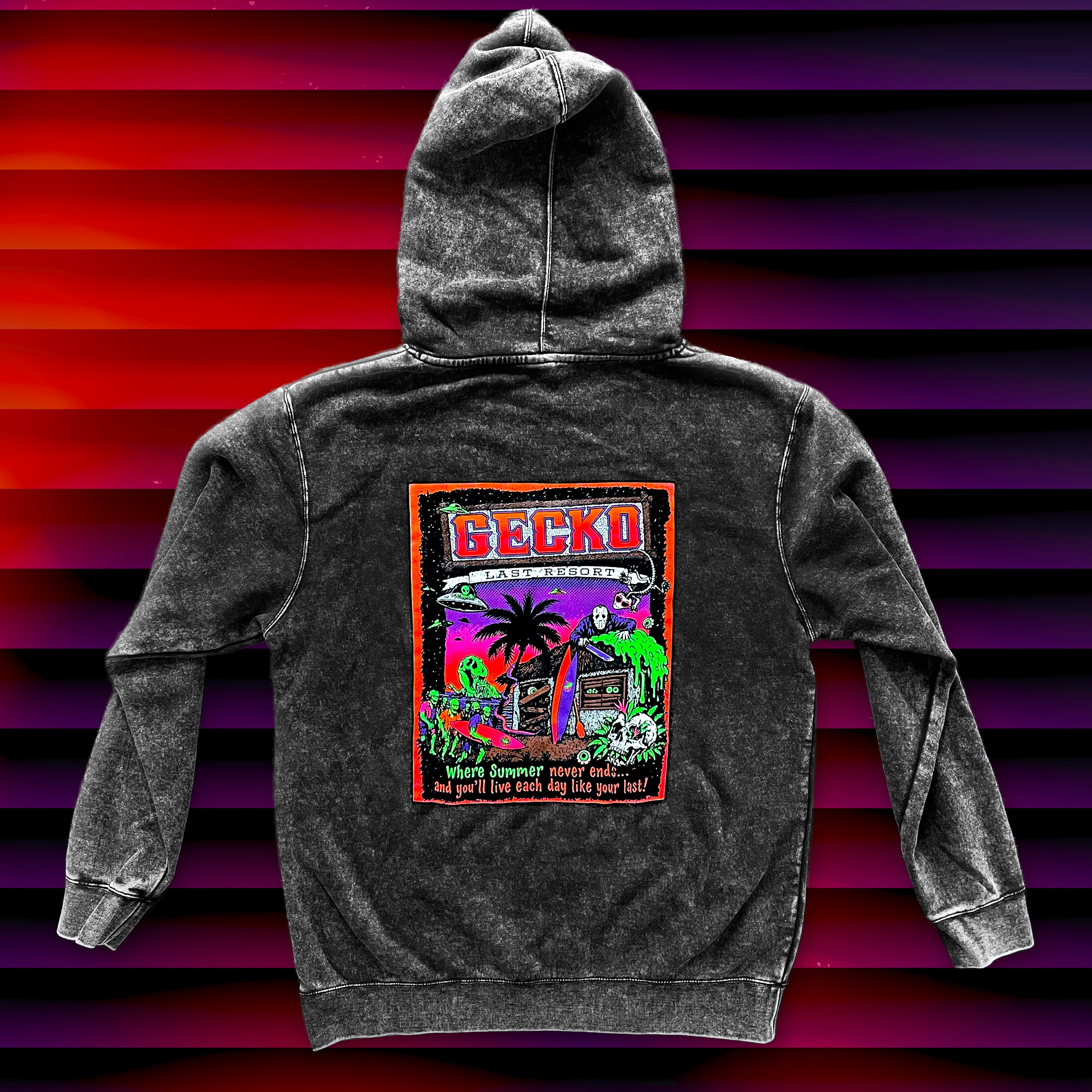Gecko Last Resort - Limited Edition Halloween Stone Acid Wash