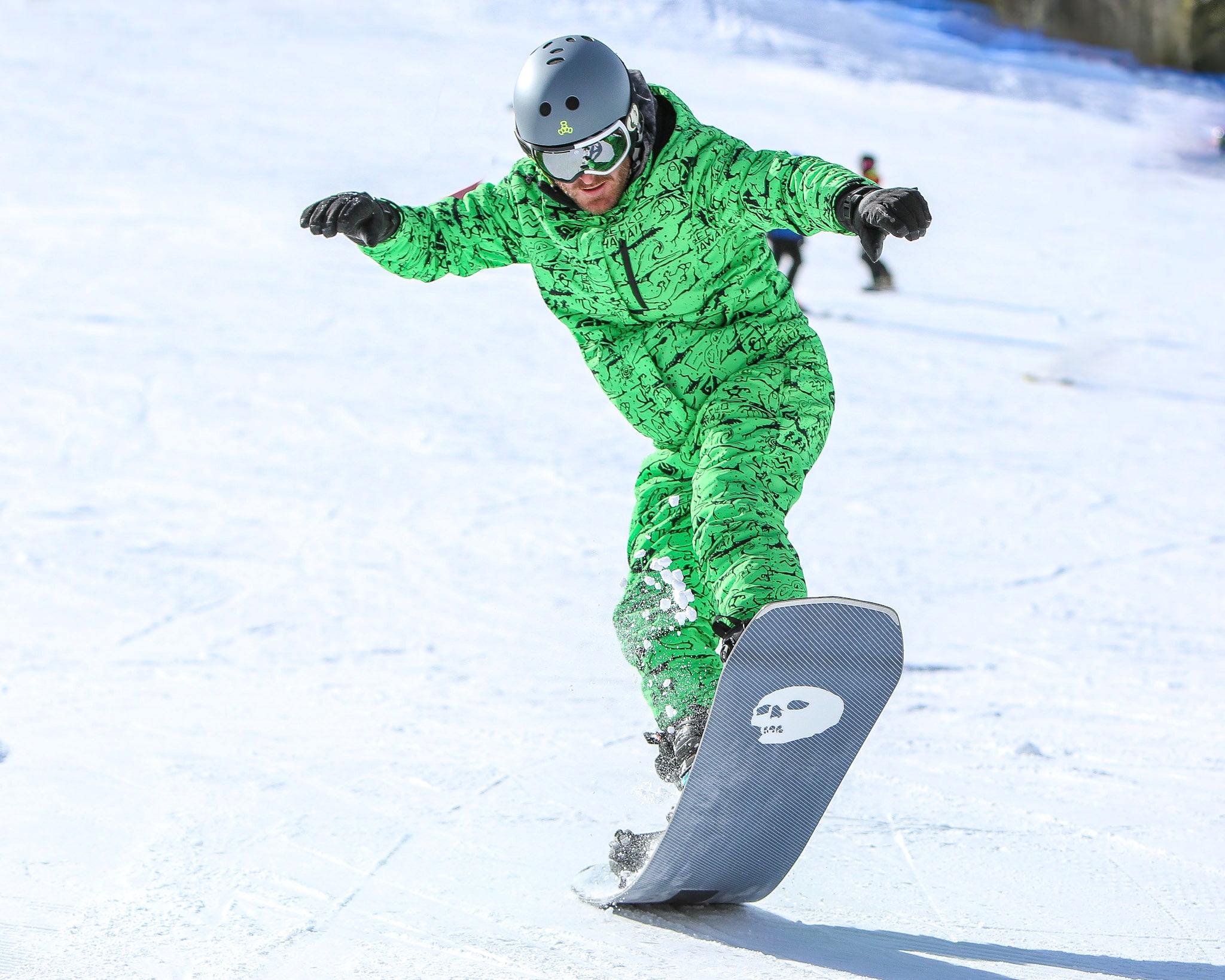 1980's Retro Jacket - Screamin' Neon Green | Gecko Hawaii