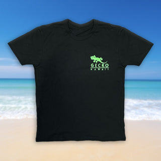 KIDS Gecko Fam Black Tee