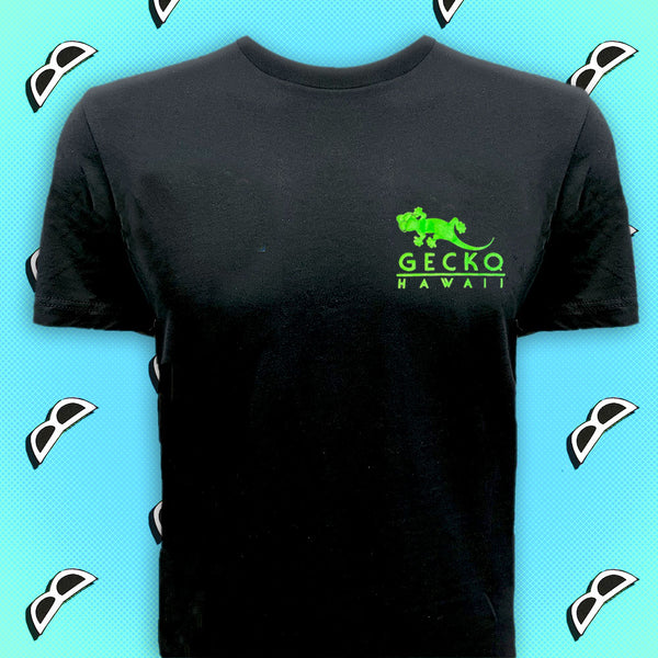 Maximum Gecko - Black Tee