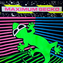 Maximum Gecko - Black Tee