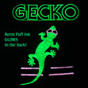 Gecko Muscle Beach V2 1988 Black Tee