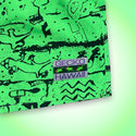 Iconic Gecko Wall Neon Green Volley Shorts