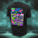 Gecko Space Tiki: Black Beefy Tee