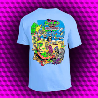 Original Party Animal: 1980's Soft Blue Tee