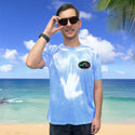 Gecko Racing Hyper Flash Blue to White Tee