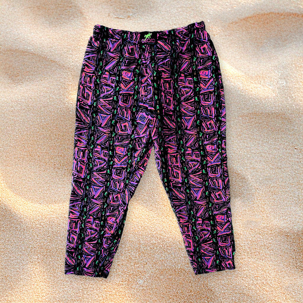 Gecko Volcanic Multi Stripe Beach Pants