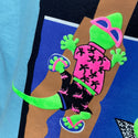 1988 Gecko In Paradise - Neon Blue Tee