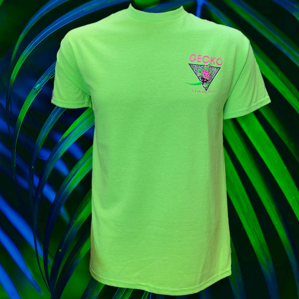 1988 Gecko In Paradise - Neon Green Limited Edition Tee