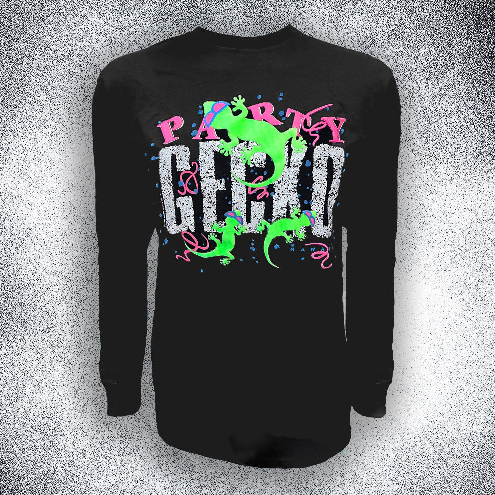 1989 Party Gecko Long Sleeve | Gecko Hawaii